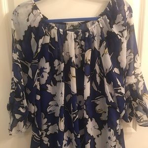 Daisy Fuentes Sheer Top with Camisole